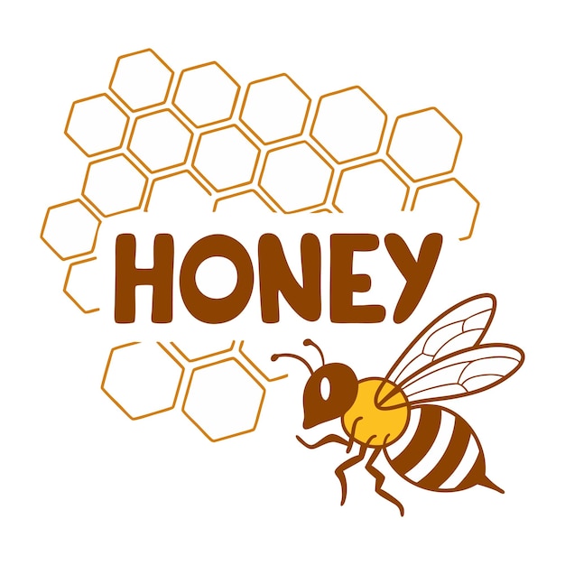 logotipo de abeja melífera