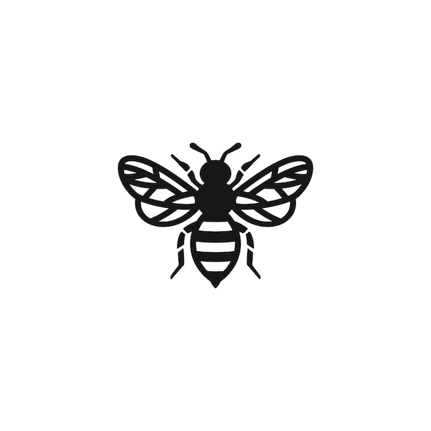 El logotipo de la abeja