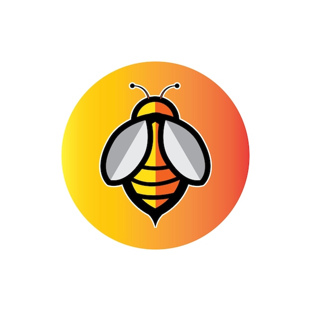 El logotipo de la abeja