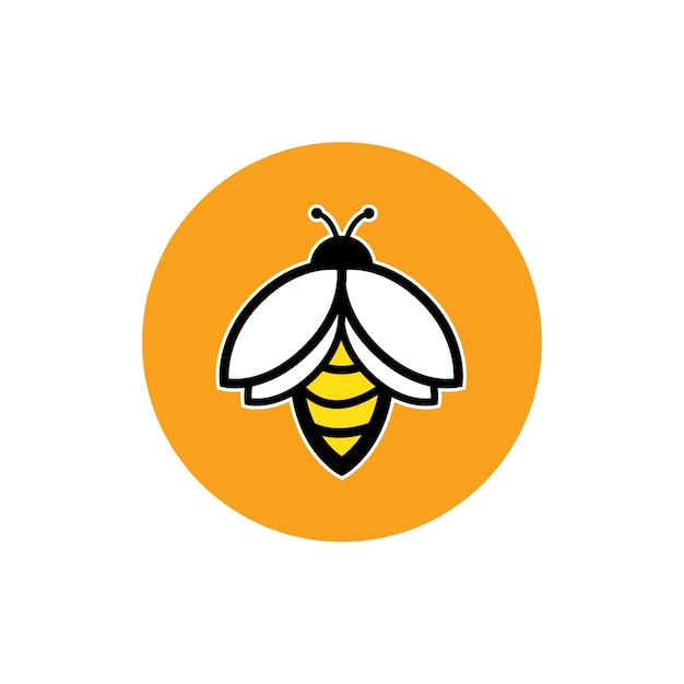 El logotipo de la abeja