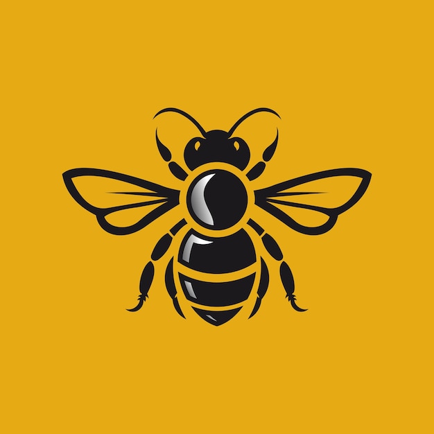 El logotipo de la abeja