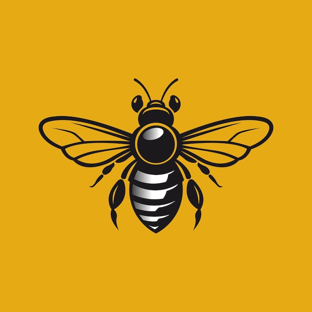 logotipo de abeja