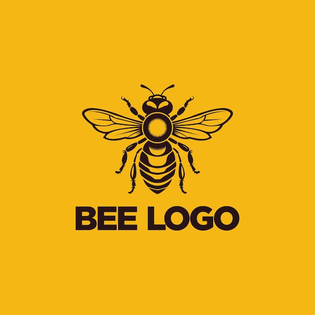 El logotipo de la abeja