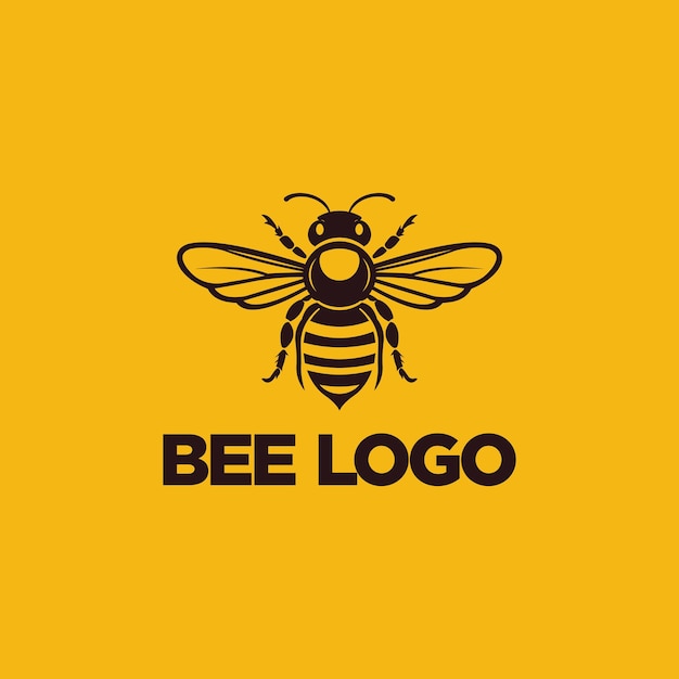 El logotipo de la abeja