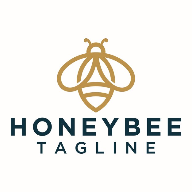 Logotipo de Abeja