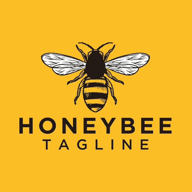 Logotipo de abeja