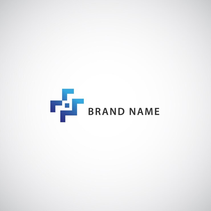 Logotipo de Abstrac con forma de combinación única