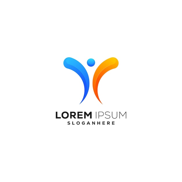 logotipo abstract vectorial de colores