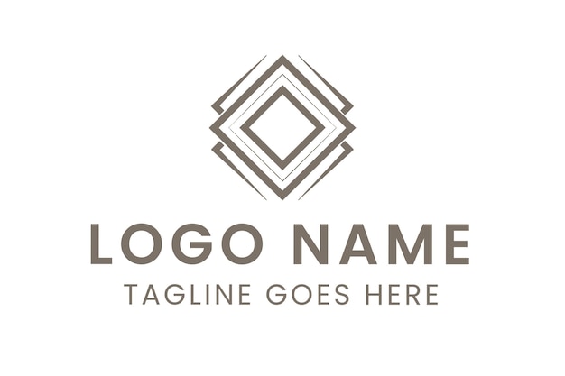 Logotipo abstracto de empresa