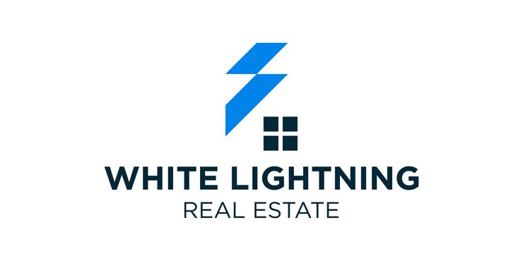 Logotipo abstracto de la forma de relámpago de la casa techo de la casa de la energía de la casa y la electricidad