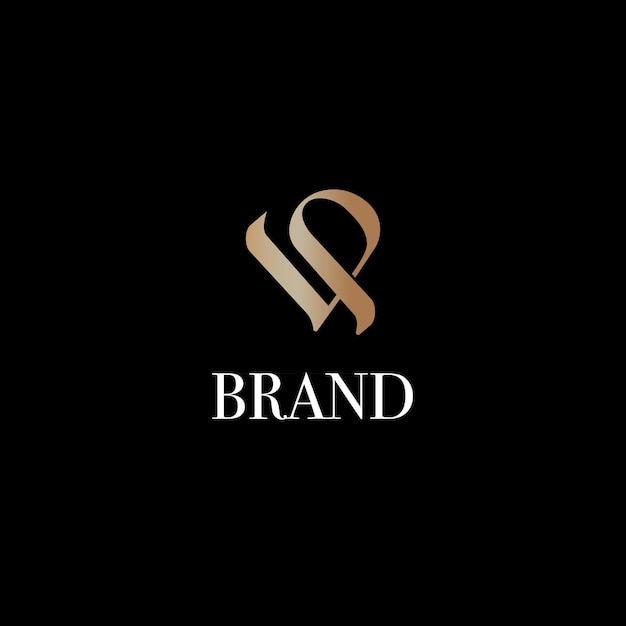 Logotipo abstracto de lujo