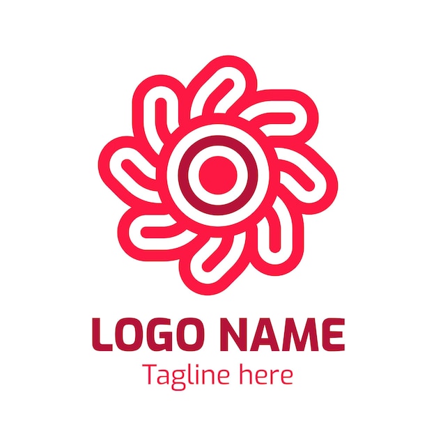 logotipo abstracto para la marca
