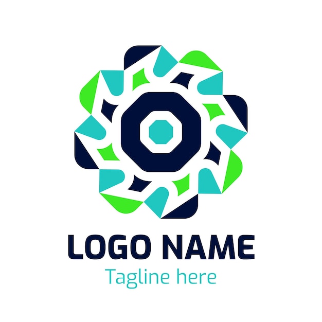 logotipo abstracto para la marca