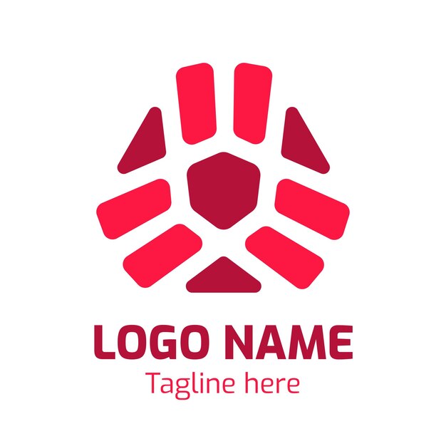 logotipo abstracto para la marca