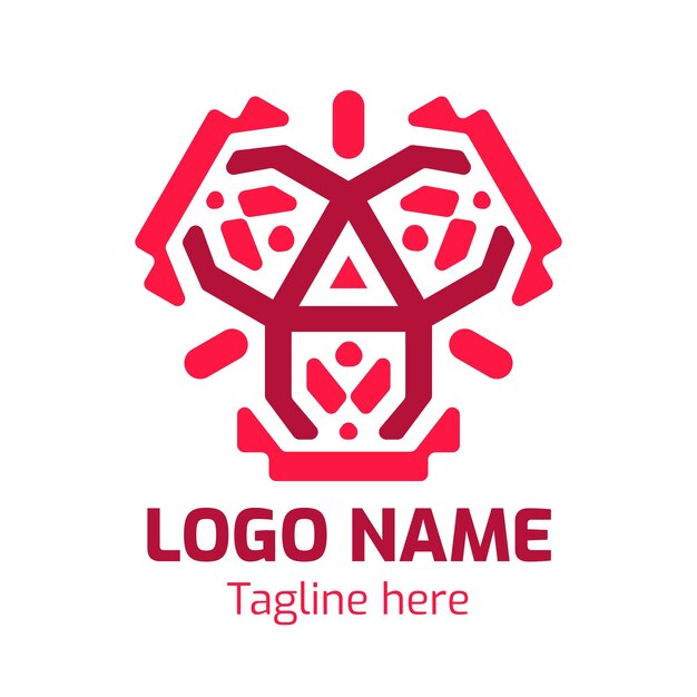 logotipo abstracto para la marca