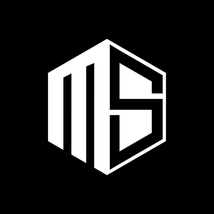 logotipo abstracto moderno sencillo