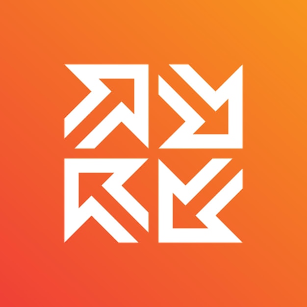 Logotipo abstracto moderno