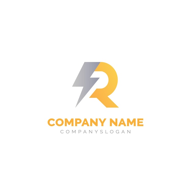 Logotipo abstracto R