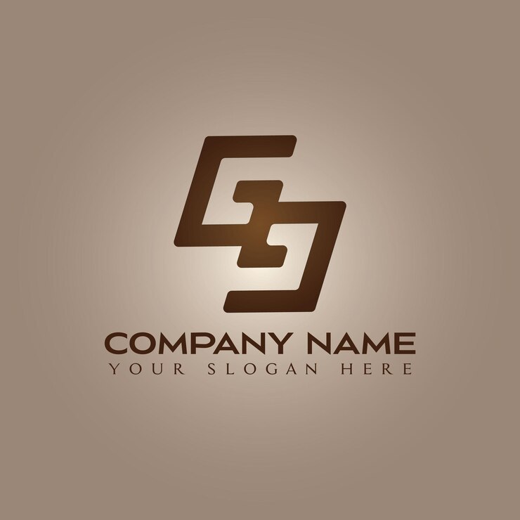 Vector logotipo abstracto simple y moderno