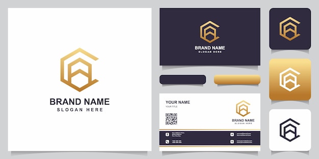 logotipo de AC inicial sería perfecto para su negocio y empresa