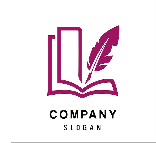 logotipo academia educación icono de entrenamiento aprender lápiz libro de escuela estudio de posgrado gorra maestro