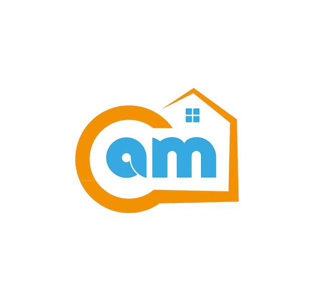 Logotipo de Afaq Maan para la contratación de servicios inmobiliarios y de ingeniería de la construcción