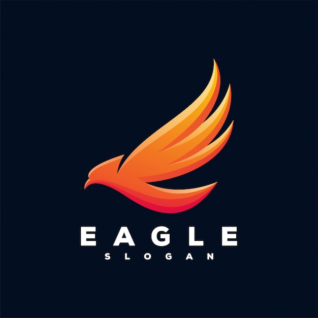 Logotipo de águila listo para usar