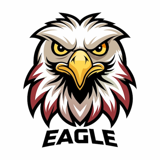 un logotipo de águila con la palabra águila en él