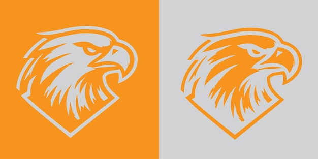 El logotipo del águila simple