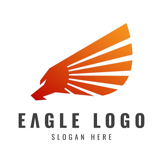 Logotipo de águila vector premium