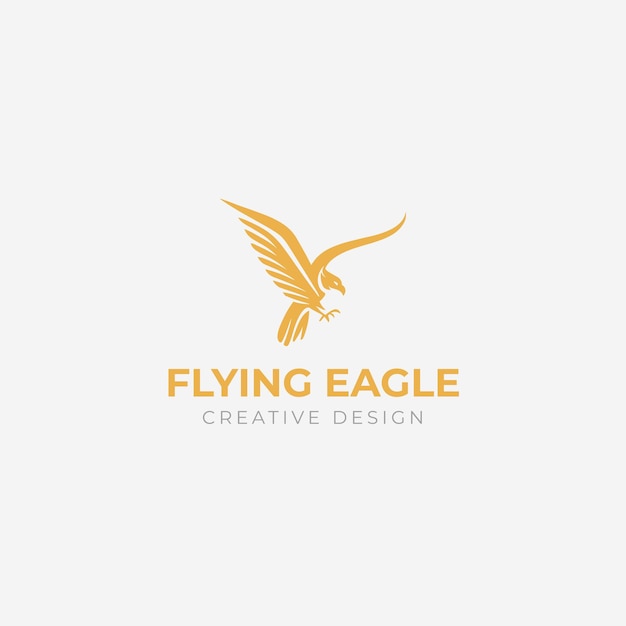 El logotipo del águila voladora
