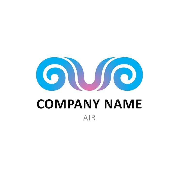 Vector el logotipo del aire