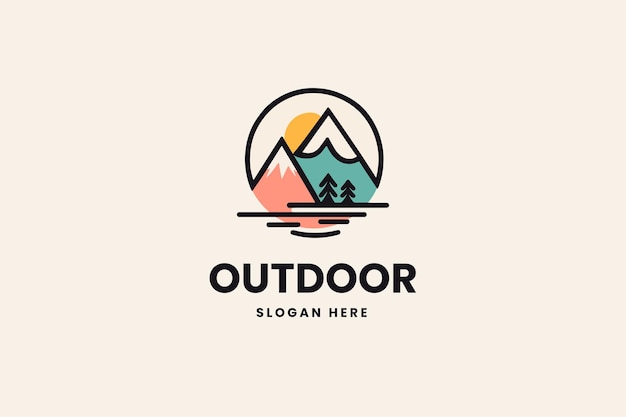 logotipo al aire libre