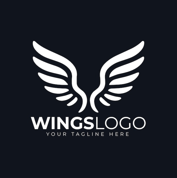 El logotipo de las alas