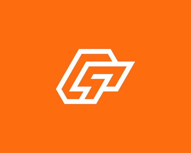logotipo del alfabeto que combina las letras C y q. editable y fácil de personalizar