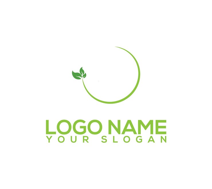 Logotipo de alimentos orgánicosdiseño de logotipo vectorial