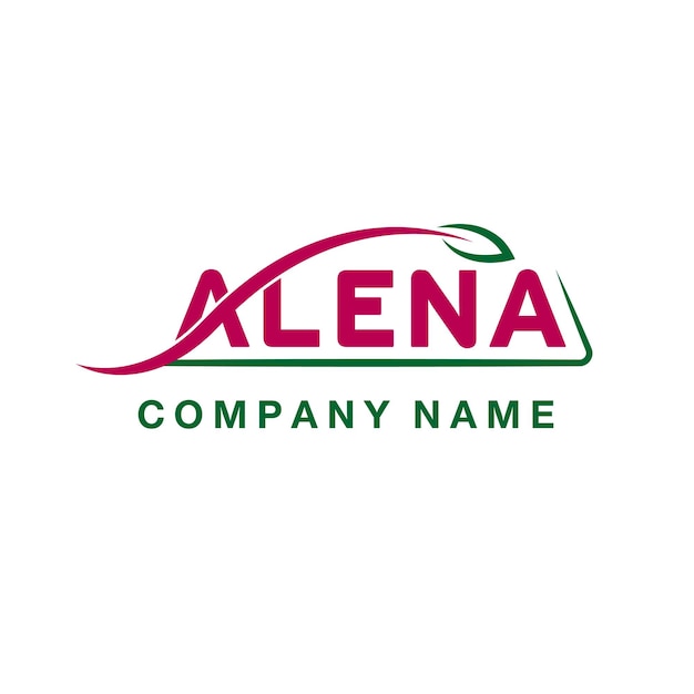 Logotipo de Alina y marca de alimentos.
