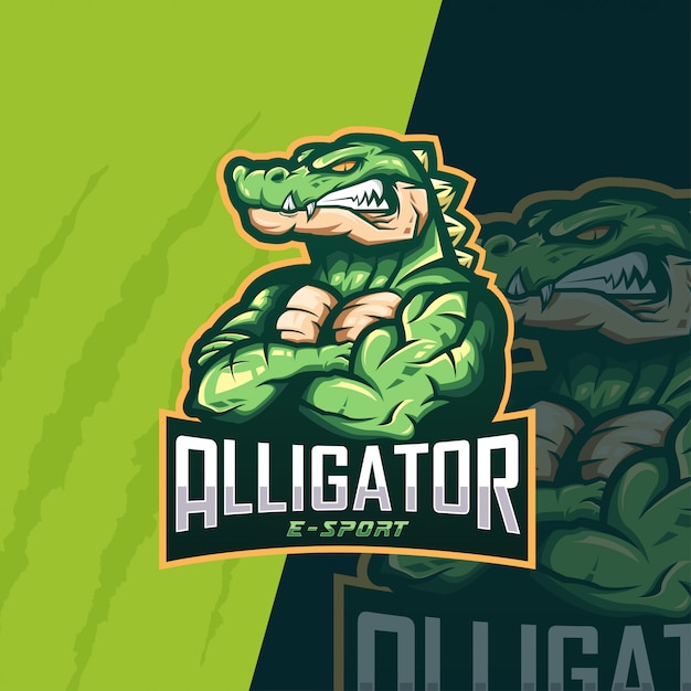 Logotipo de Alligator Esport