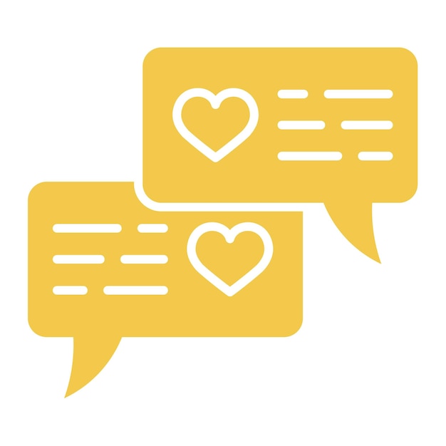 un logotipo amarillo y blanco con un corazón y un mensaje que dice amor