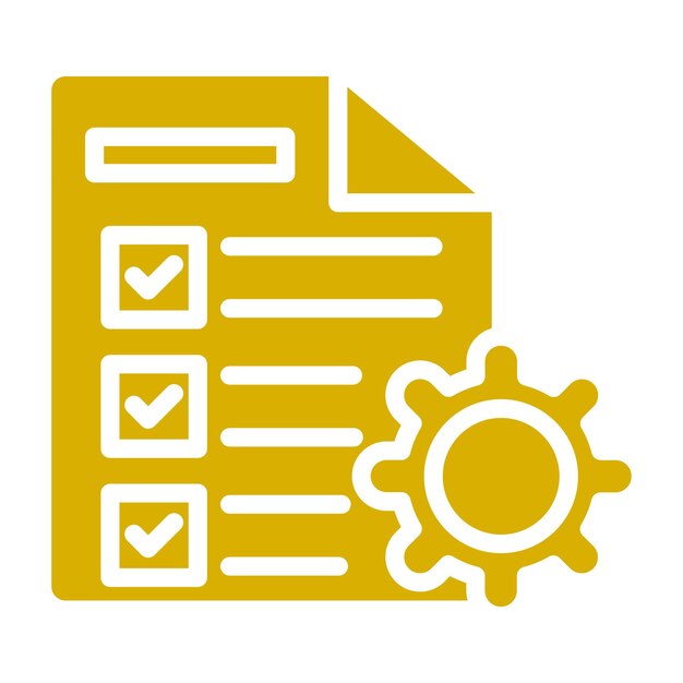 un logotipo amarillo y blanco con un fondo amarillo que dice quot test quot