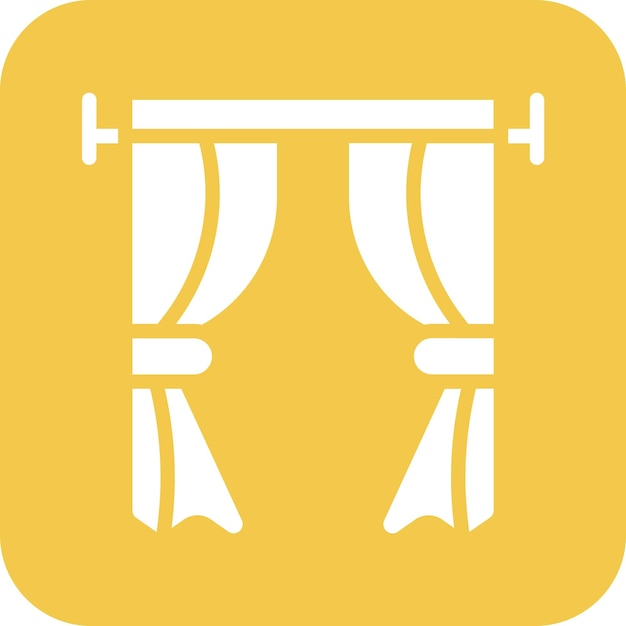 un logotipo amarillo con un par de espadas en él