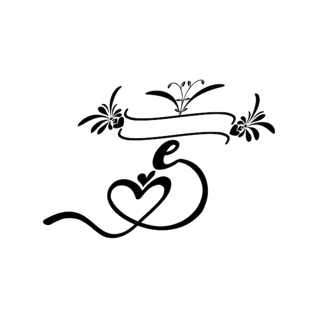 El logotipo del amor