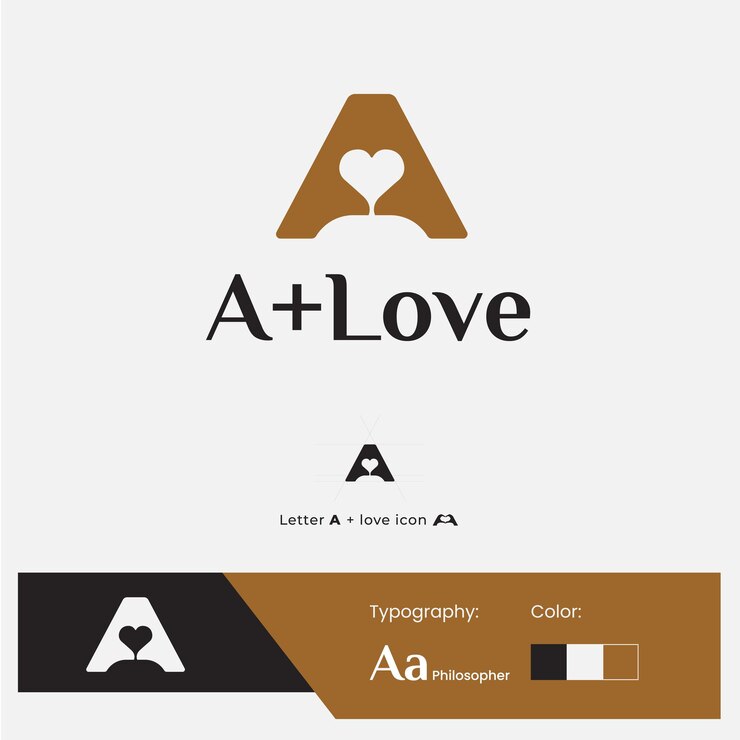 Vector un logotipo de amor