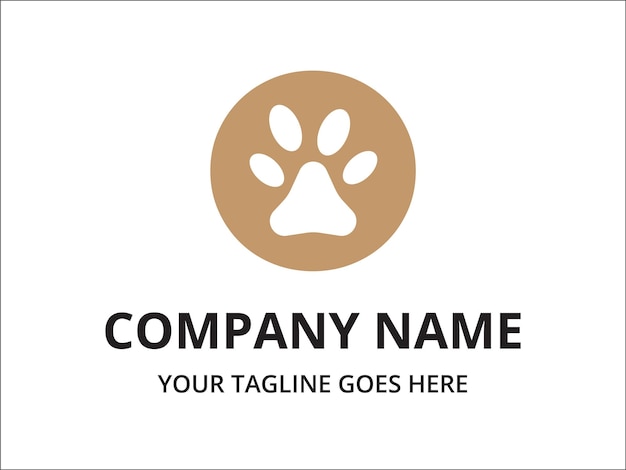 Logotipo de animal y mascota
