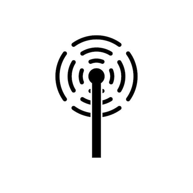 logotipo de la antena