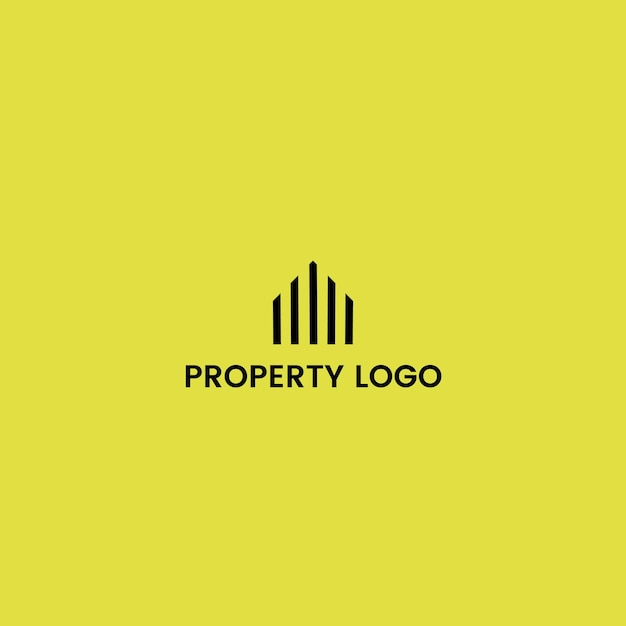 Vector logotipo de apartamento diseño moderno arquitectura vectorial empresa finanzas inmobiliarias gráfico lujo