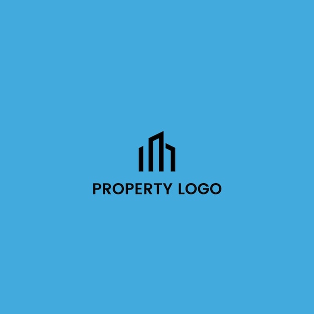 logotipo de apartamento diseño moderno arquitectura vectorial empresa finanzas inmobiliarias gráfico lujo