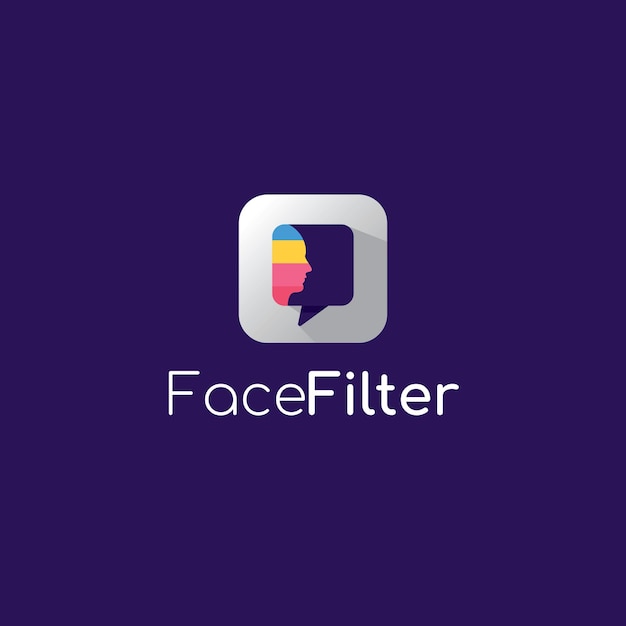 Logotipo de la aplicación face filter