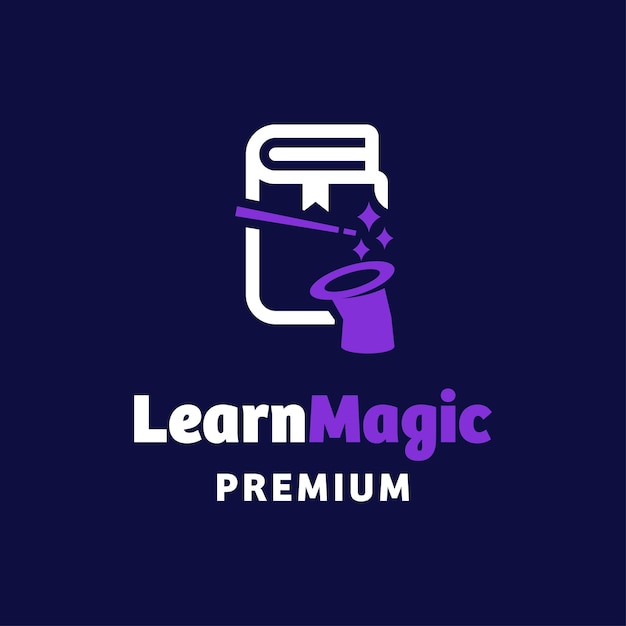 Logotipo de aprender magia
