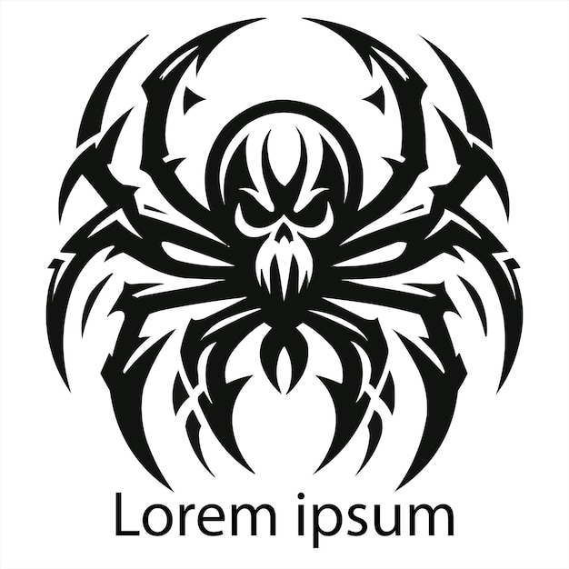 Vector el logotipo de la araña o su colección